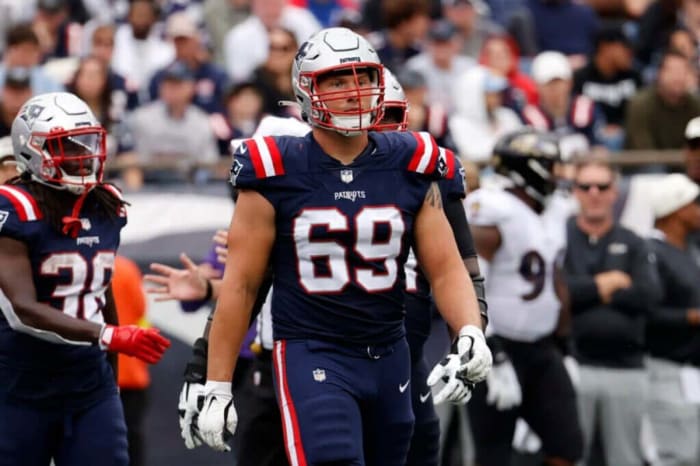 OL Cole Strange (New England Patriots)
